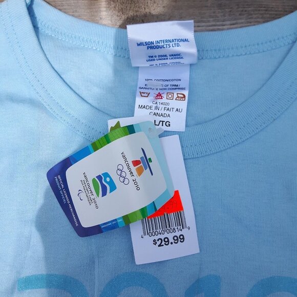 2010 Vancouver Olympics T-shirt NWT - Picture 3 of 4